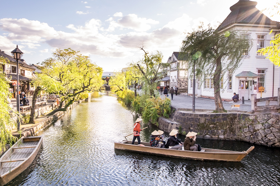 Kurashiki is accessible with JR West Pass