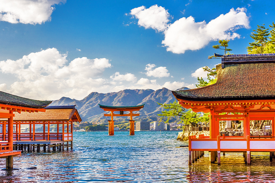 Miyajima Island is accessible with JR West Pass