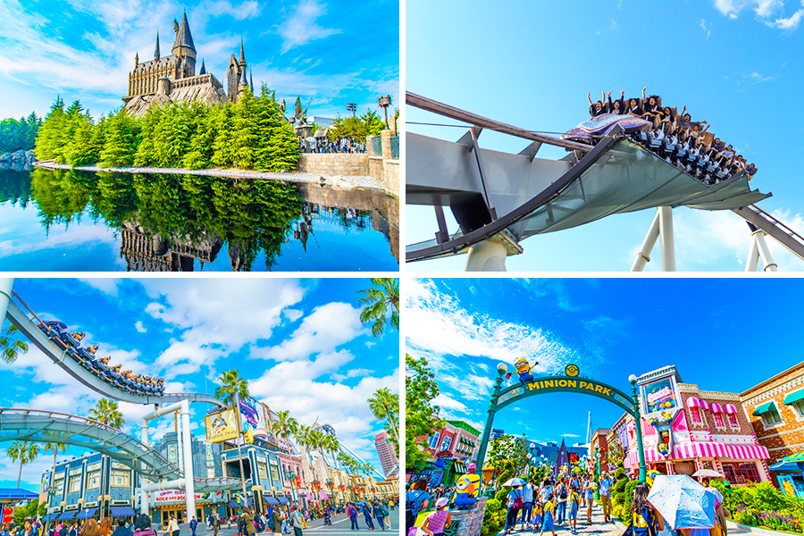 menuju universal studios japan di osaka pakai jr west pass