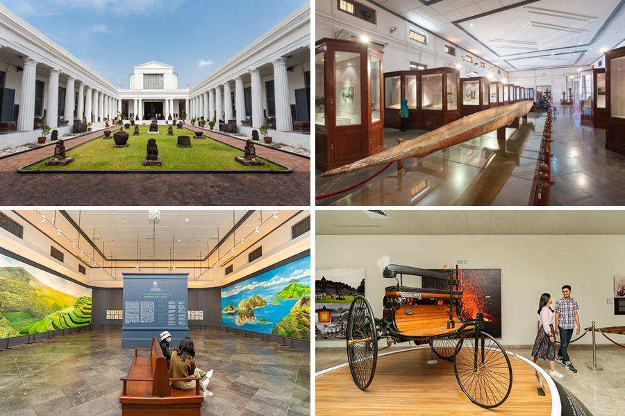 Having a museum date at Museum Nasional.