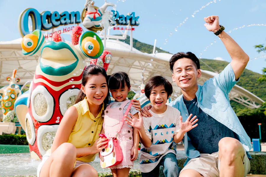 Ocean Park is a must visit attraction after you taste Hongkong food.