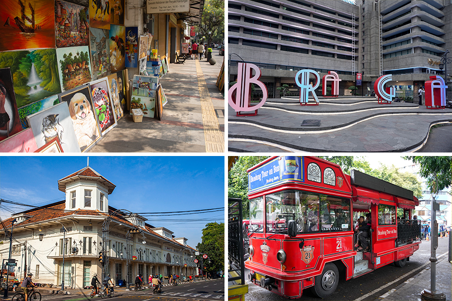 wisata dekat stasiun bandung - Jalan Braga
