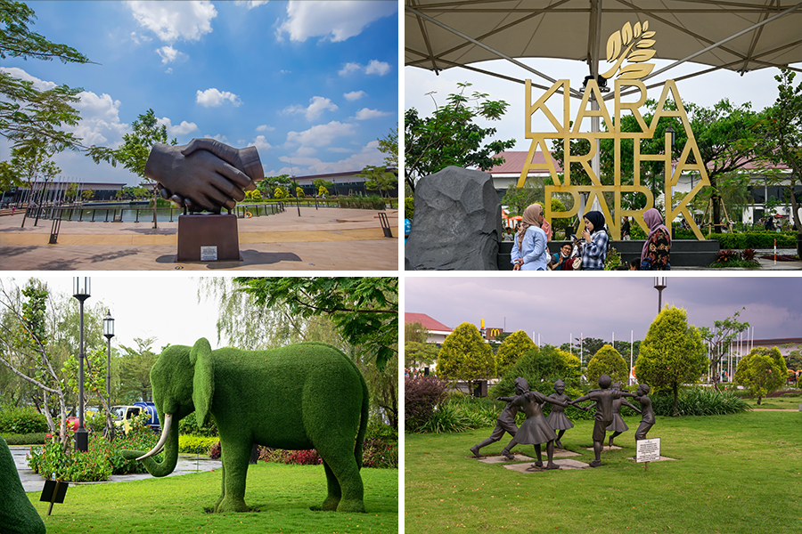 wisata dekat stasiun bandung - Kiara Artha Park Bandung
