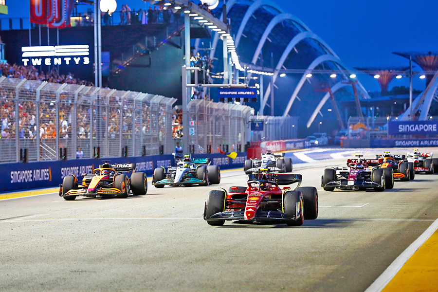 formula 1 singapore drivers and teams