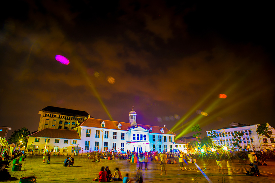 wisata malam jakarta - Kota Tua Jakarta