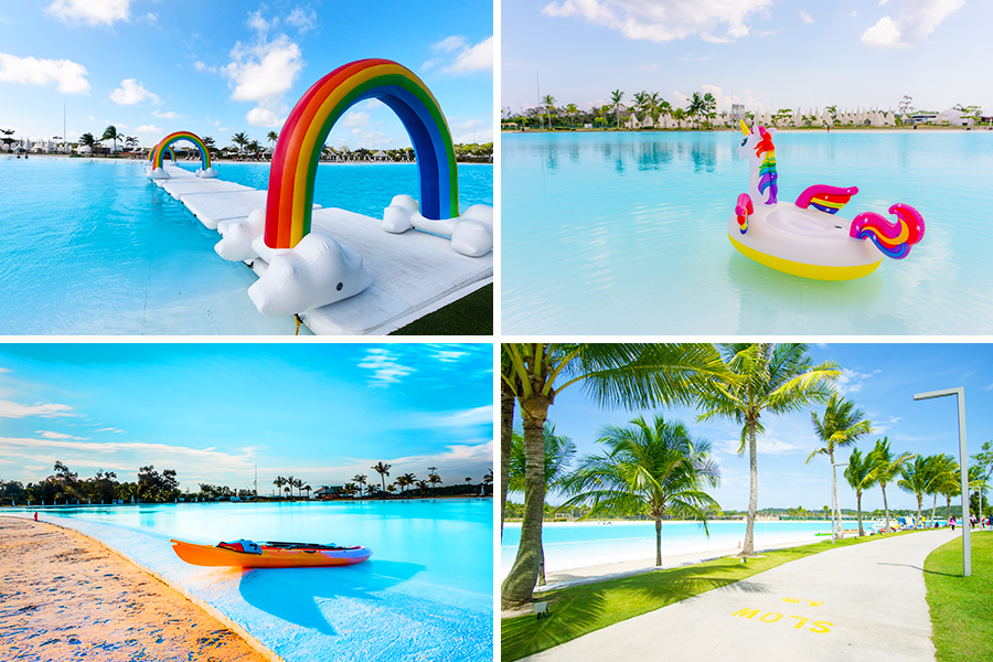 santai sambil main wahana di chill cove treasure bay bintan