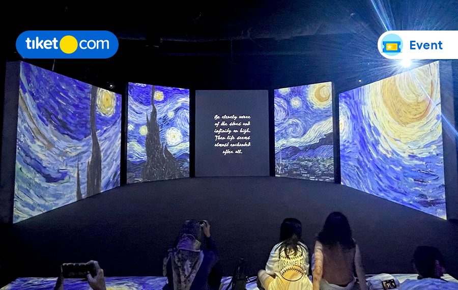 pameran seru van gogh alive jakarta