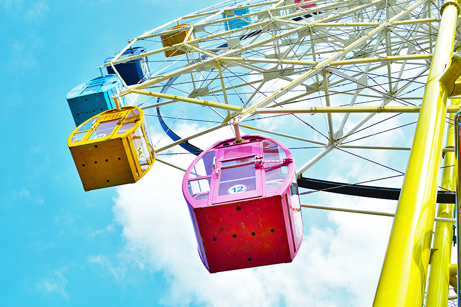 wisata malam semarang - Grand Wheel di Citragrand Semarang