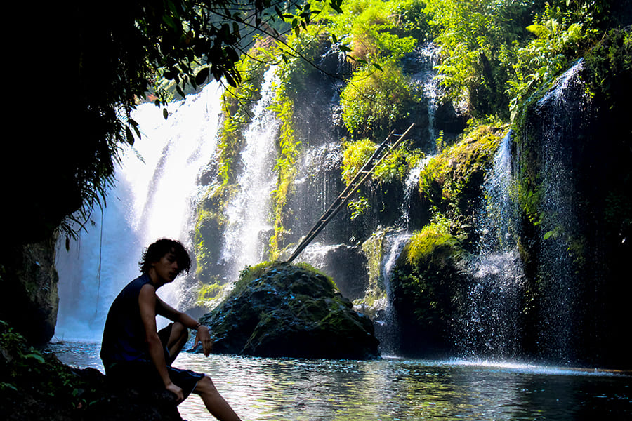 tempat wisata di jambi - Air Terjun Mukus 