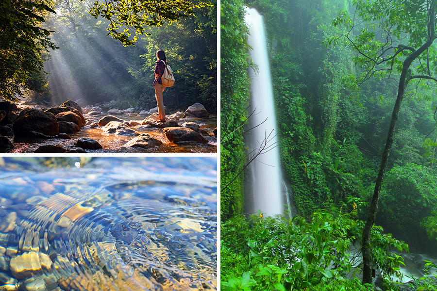 tempat wisata di kudus - Air Terjun Monthel