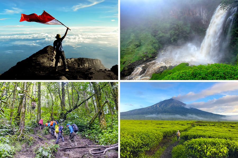 tempat wisata di jambi - Gunung Kerinci