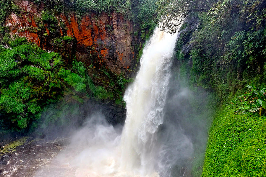 tempat wisata di jambi - Air Terjun Telun Berasap