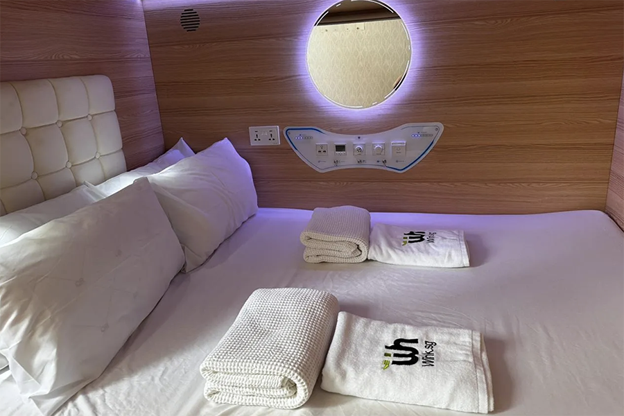 Hotel Kapsul di Singapore