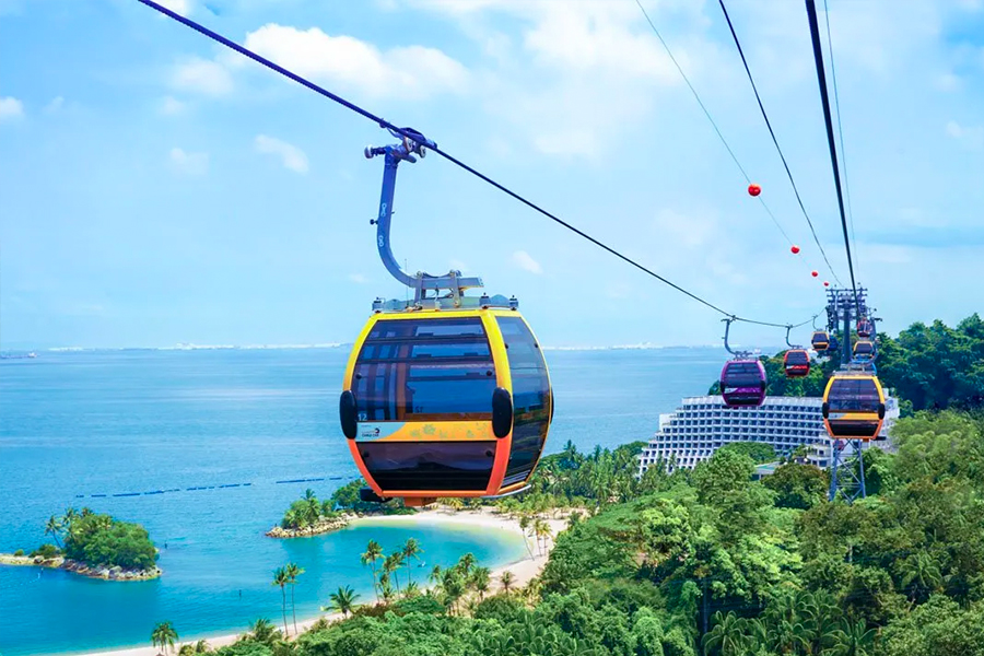 Harga Gledek Atraksi Populer - Singapore Cable Car