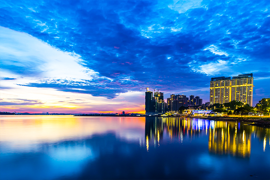 Wisata di Johor Bahru - Danga Bay