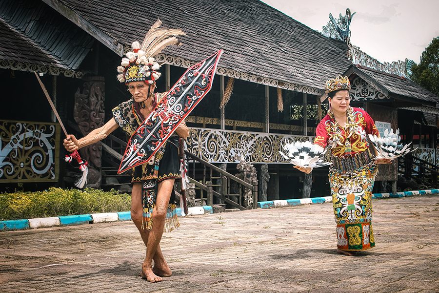 Tourist Destinations in Samarinda - Pampang Cultural Village