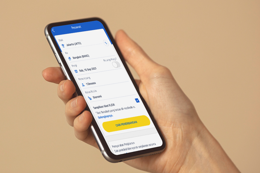 Easy Reschedule tiket.com