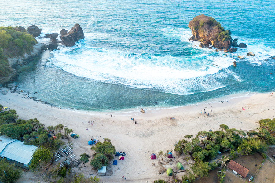 Hidden Beaches in Gunung Kidul