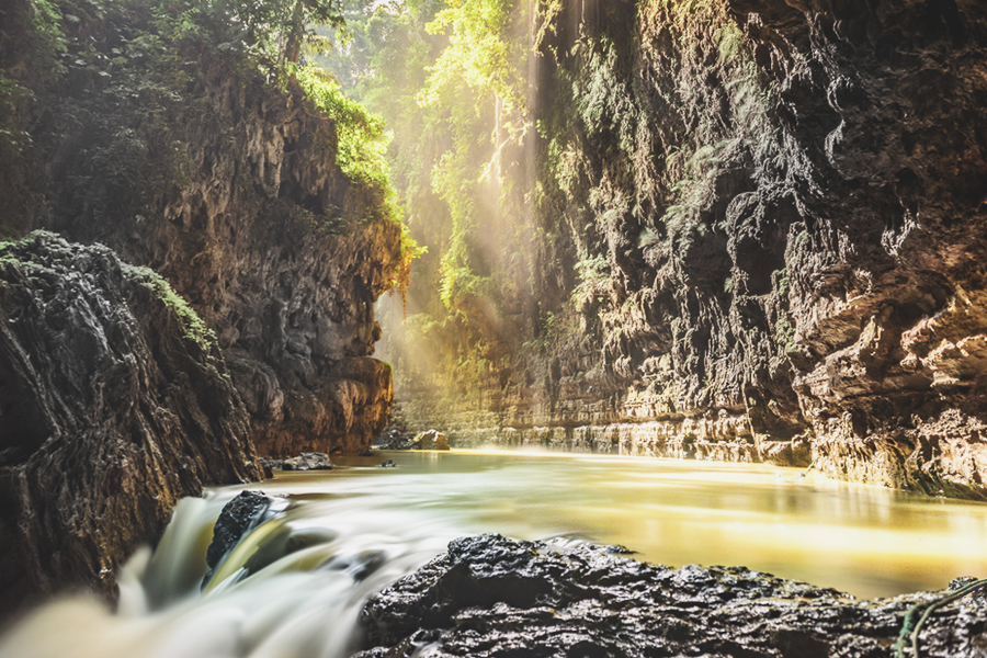 Tourist Attractions in West Java - Green Canyon Pangandaran