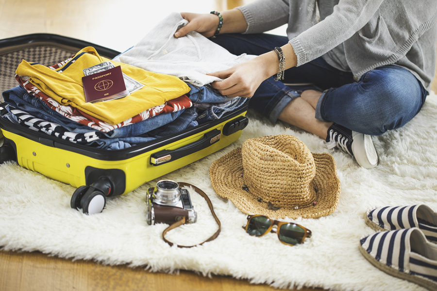 solo travel packing