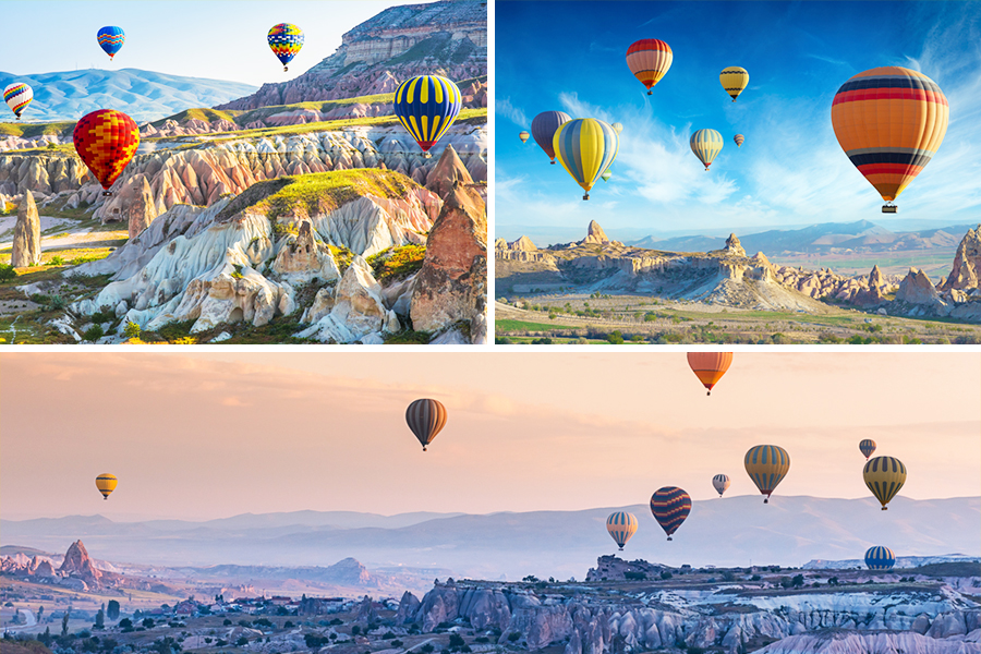 turkey itinerary - hot air baloon cappadocia
