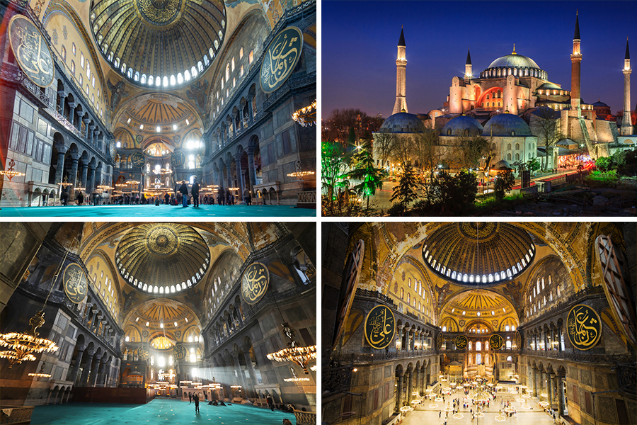 hagia sophia - turkey itinerary