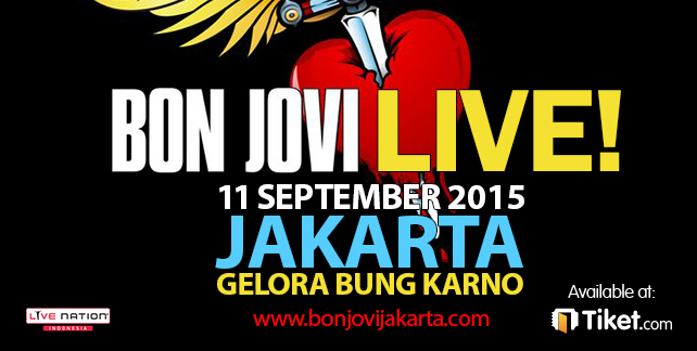 events tiket.com - Bon Jovi