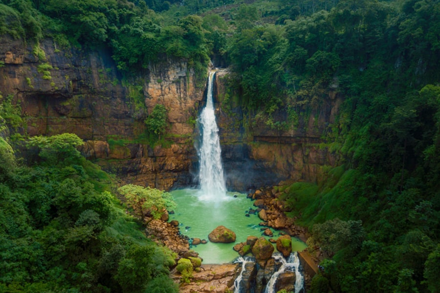 beautiful waterfalls in bali