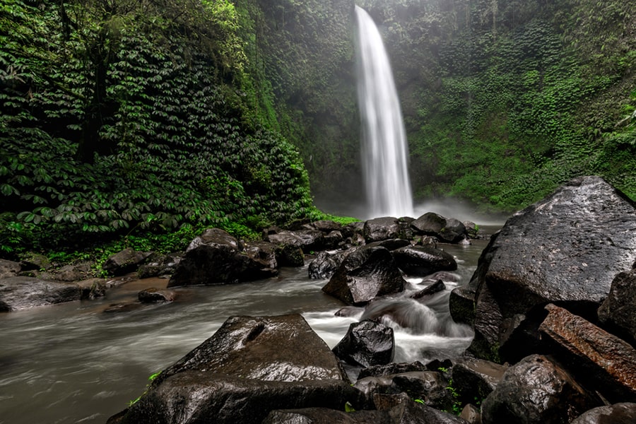 most beautiful waterfalls in bali