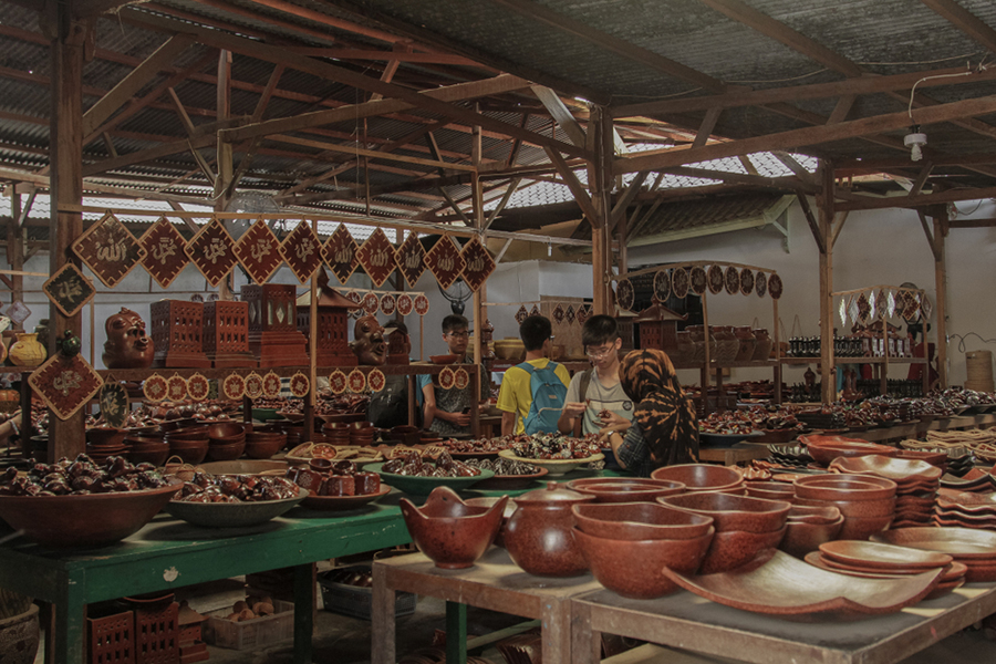 tempat souvenir di lombok