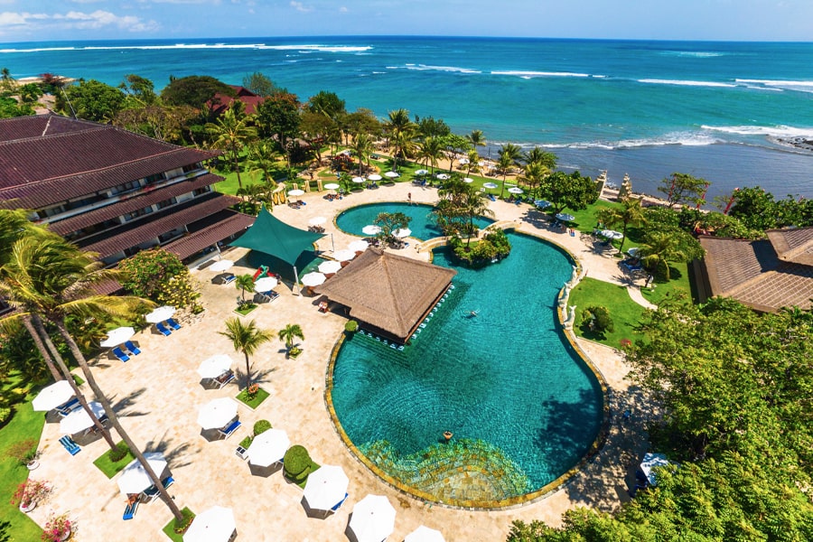 hotel private beach bali