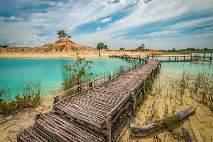 bintan blue lake