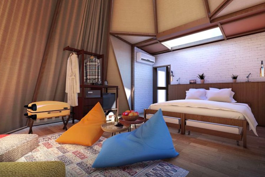 bedroom in anmon resort