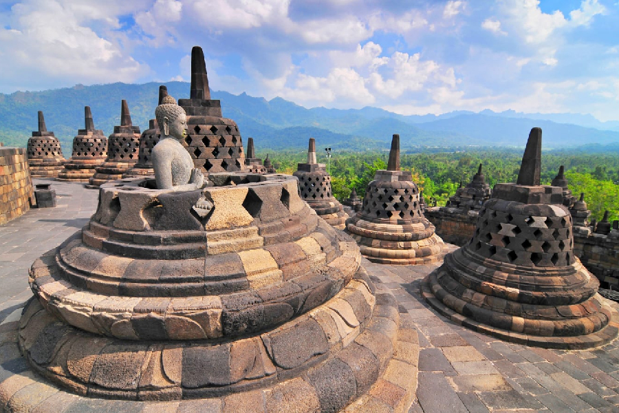 aktvitias asyik di sekitar borobudur