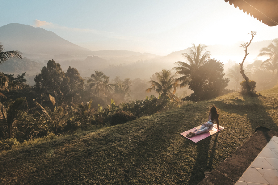 Tempat yoga di Bali