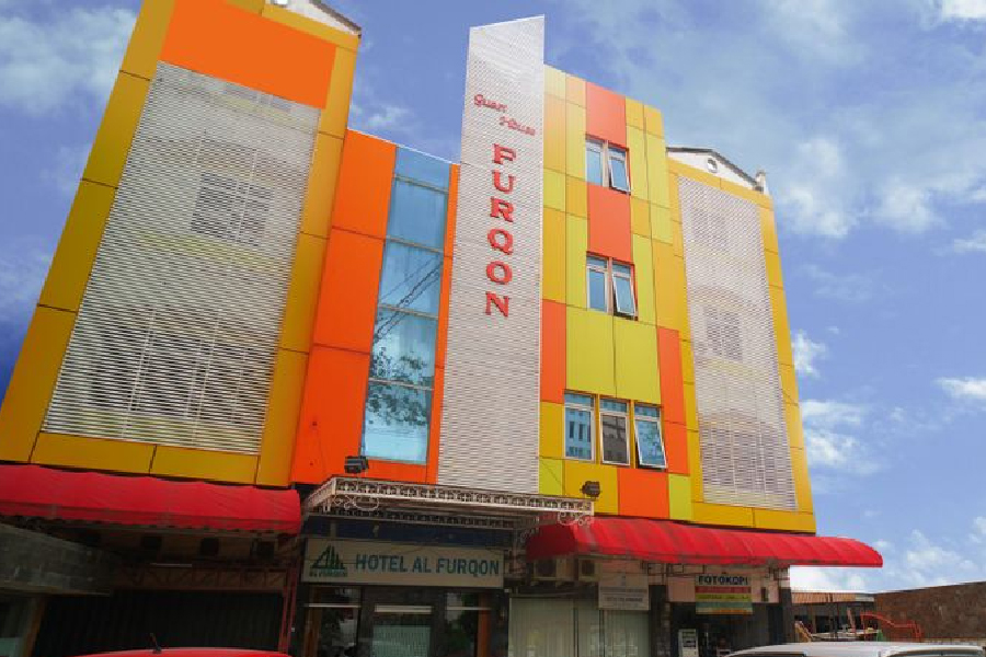 hotel building frontview furqon