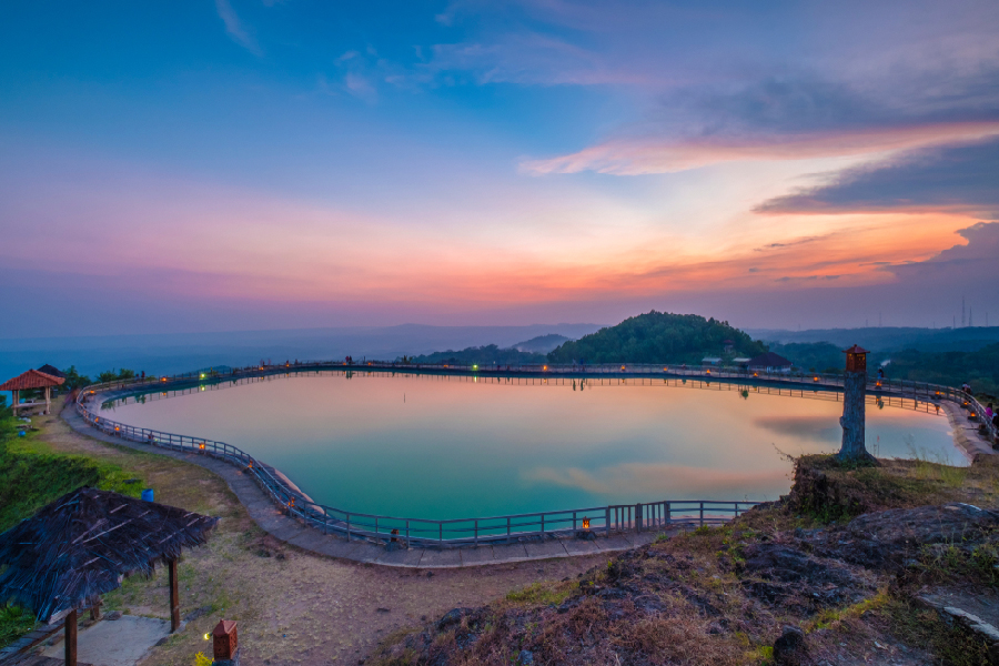 Desa wisata Nglanggeran - Embung Nglanggeran