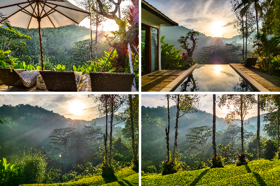 sunrise at sidemen villa