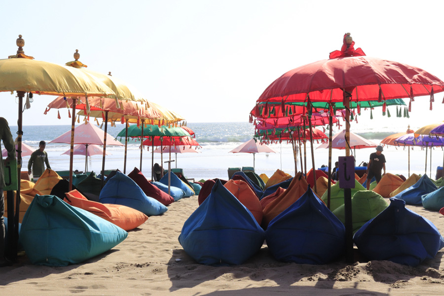 Pantai di Kuta Bali
