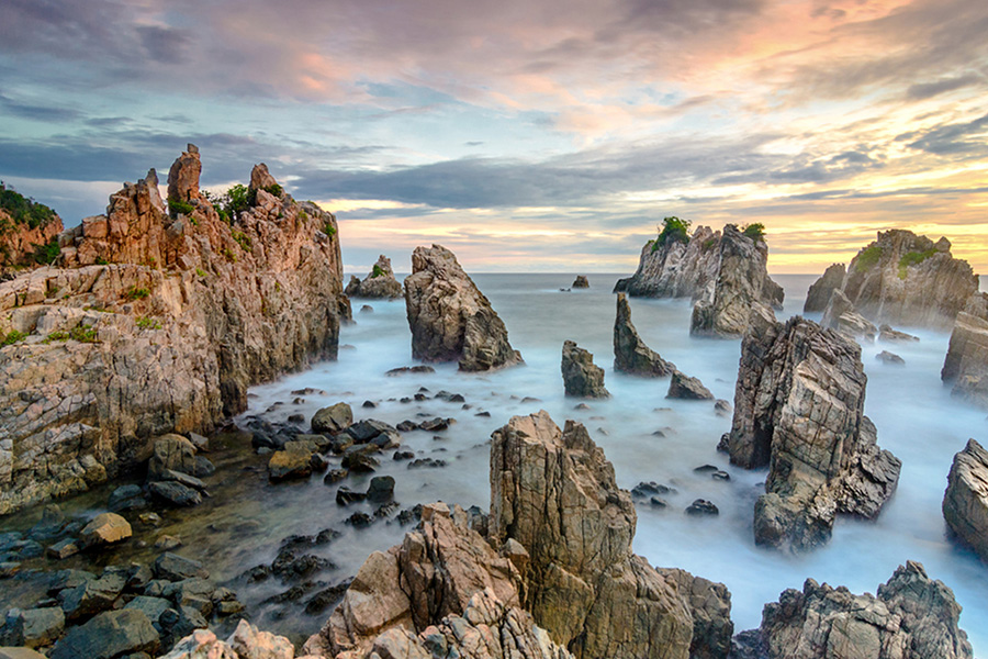 Pantai di Lampung