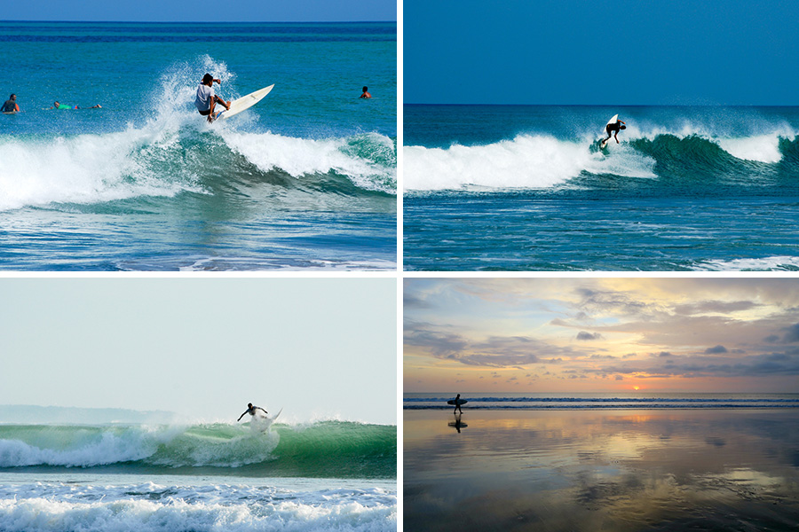 Pantai di Kuta Bali