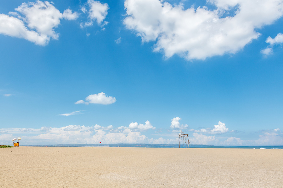Pantai di Kuta Bali
