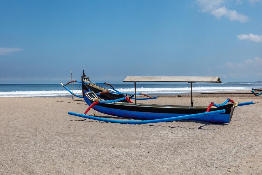 Pantai di Kuta Bali