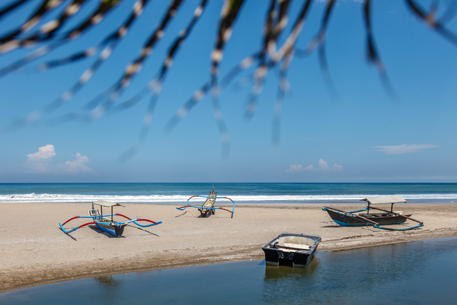 Pantai di Kuta Bali