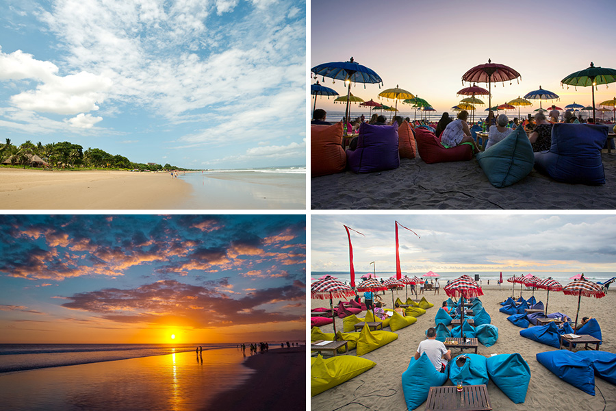 Pantai di Kuta Bali