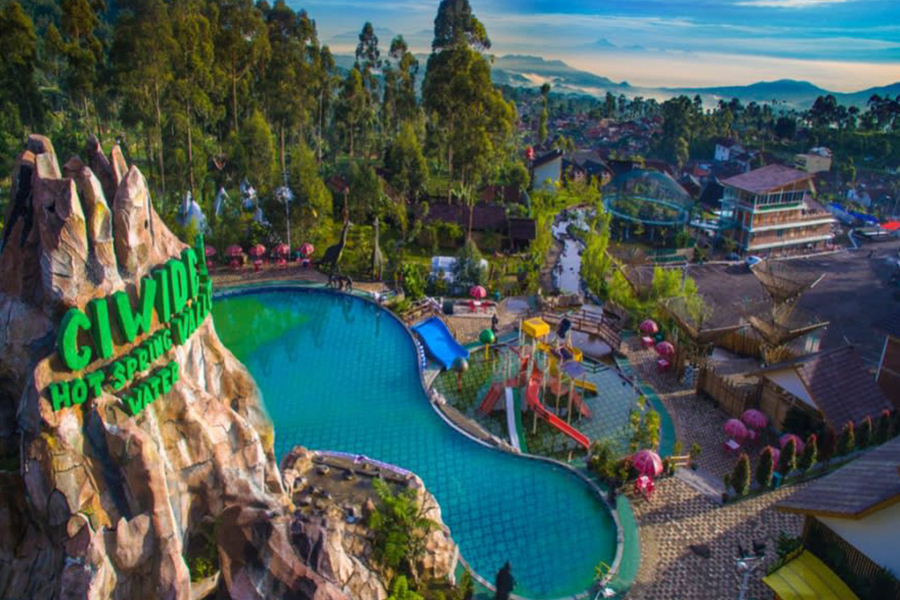 hotel kolam air hangat bandung - Ciwidey Valley resort