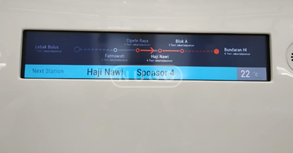 Perhatikan peta MRT