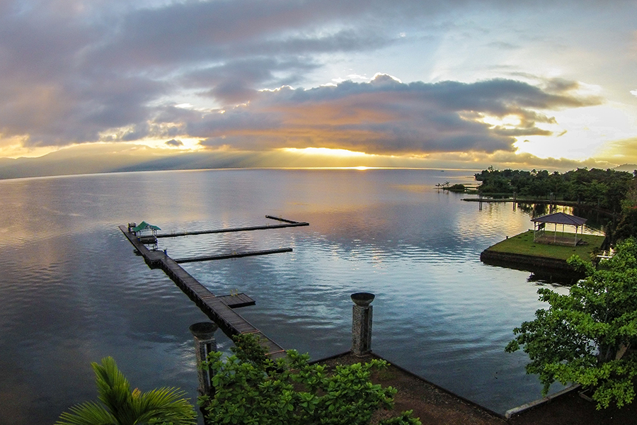 unique lakes in Indonesia