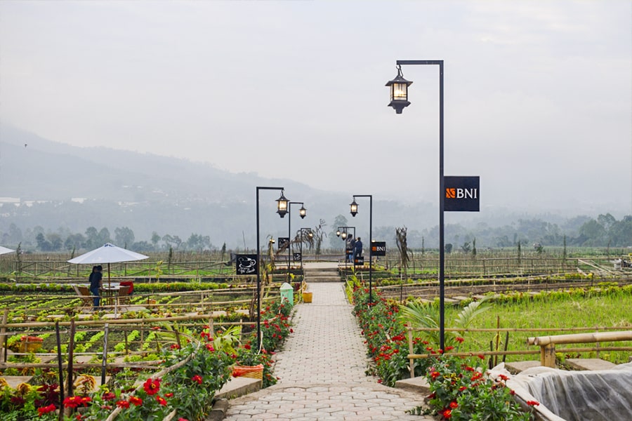 photo spot pujon kidul tourism village
