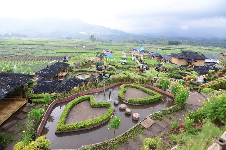 photo spot pujon kidul tourism village